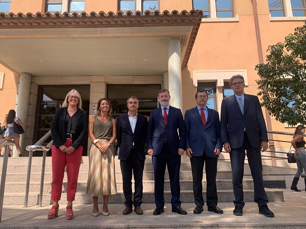 Visita del director general de Derecho y Entidades Jurídicas